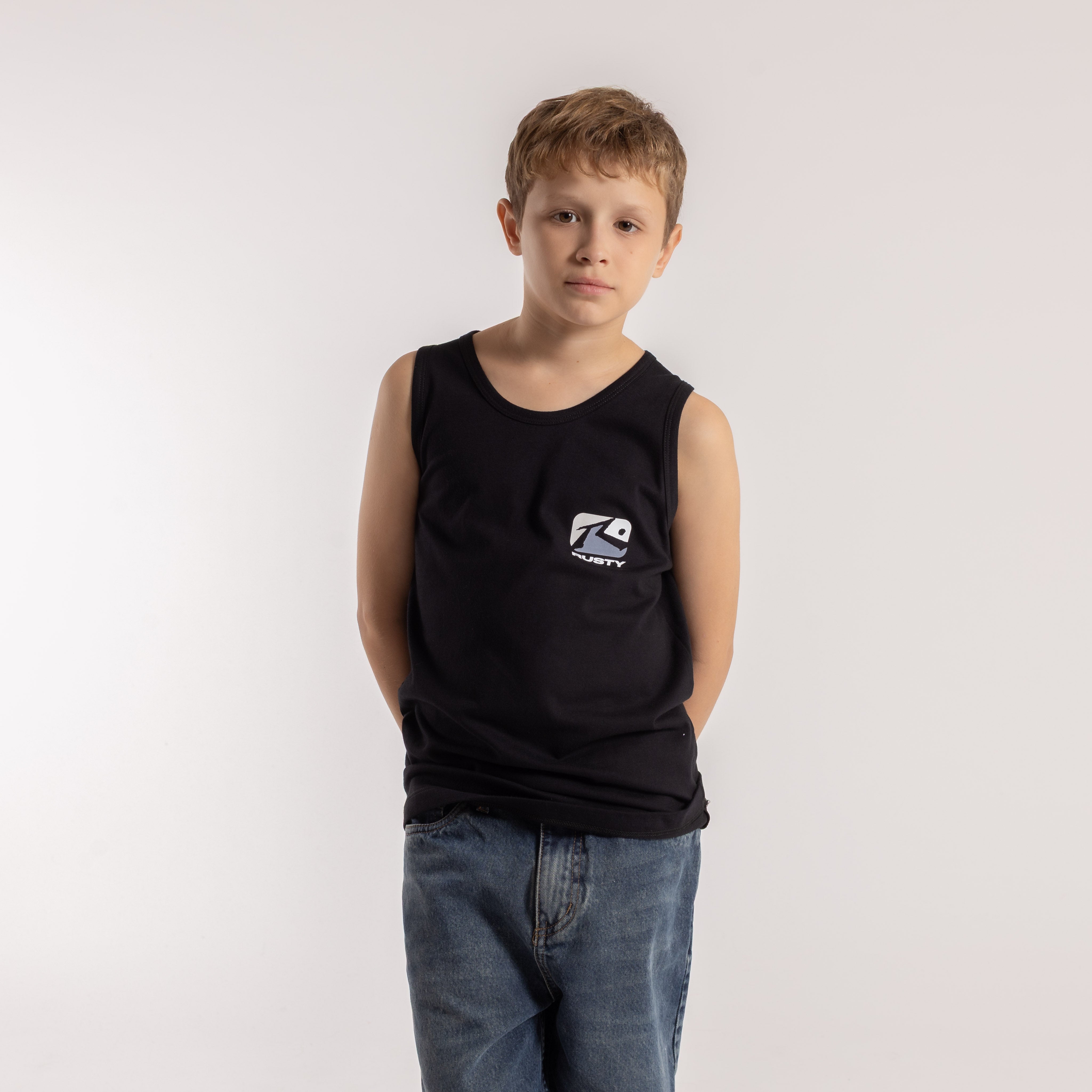 Musculosa Phenom 3 Junior Black