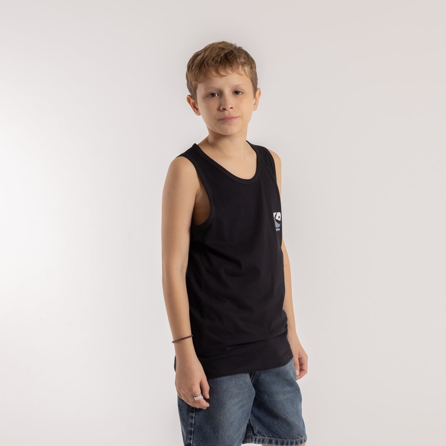 Musculosa Phenom 3 Junior Black