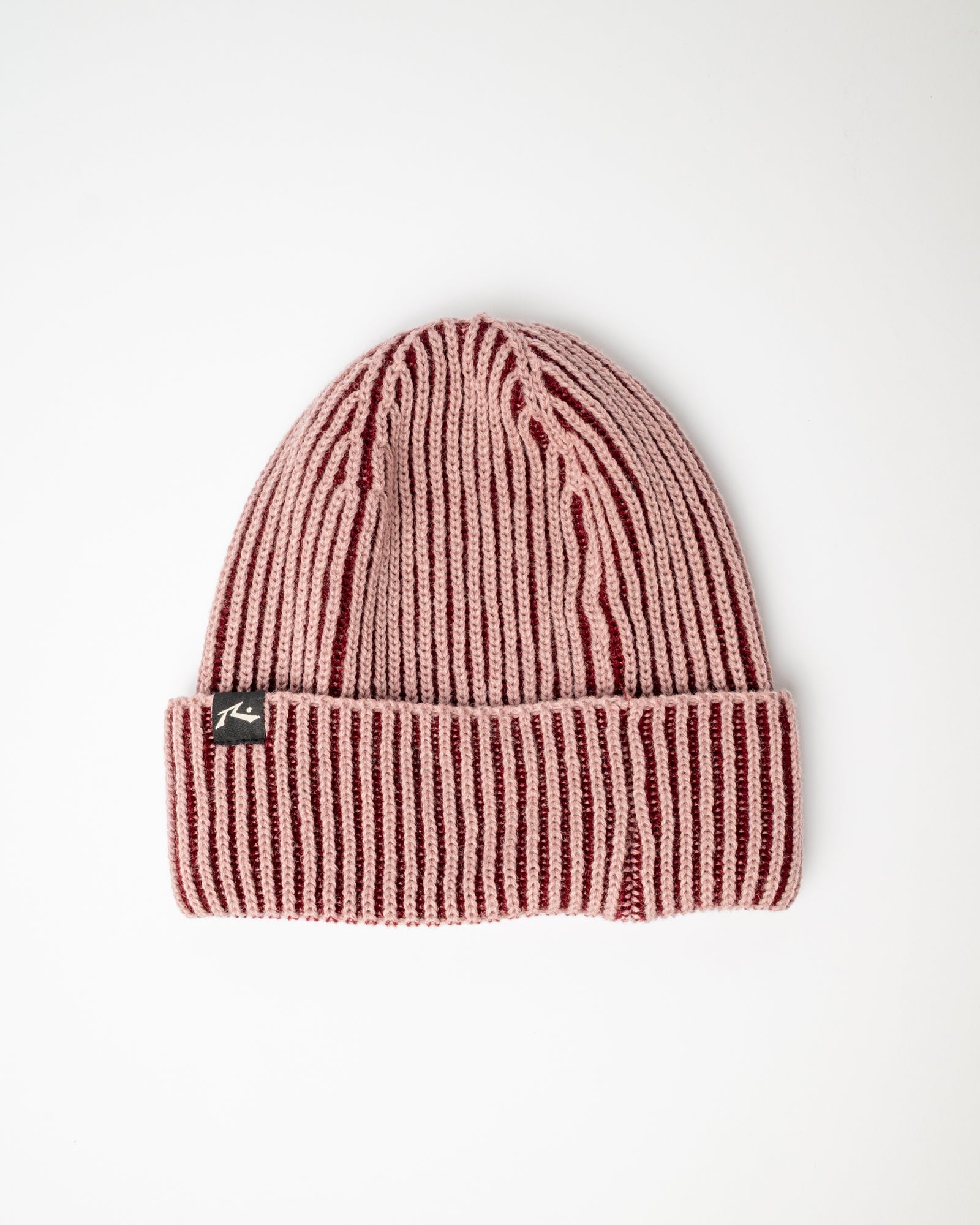 Gorro Lana Pixel Burgundy