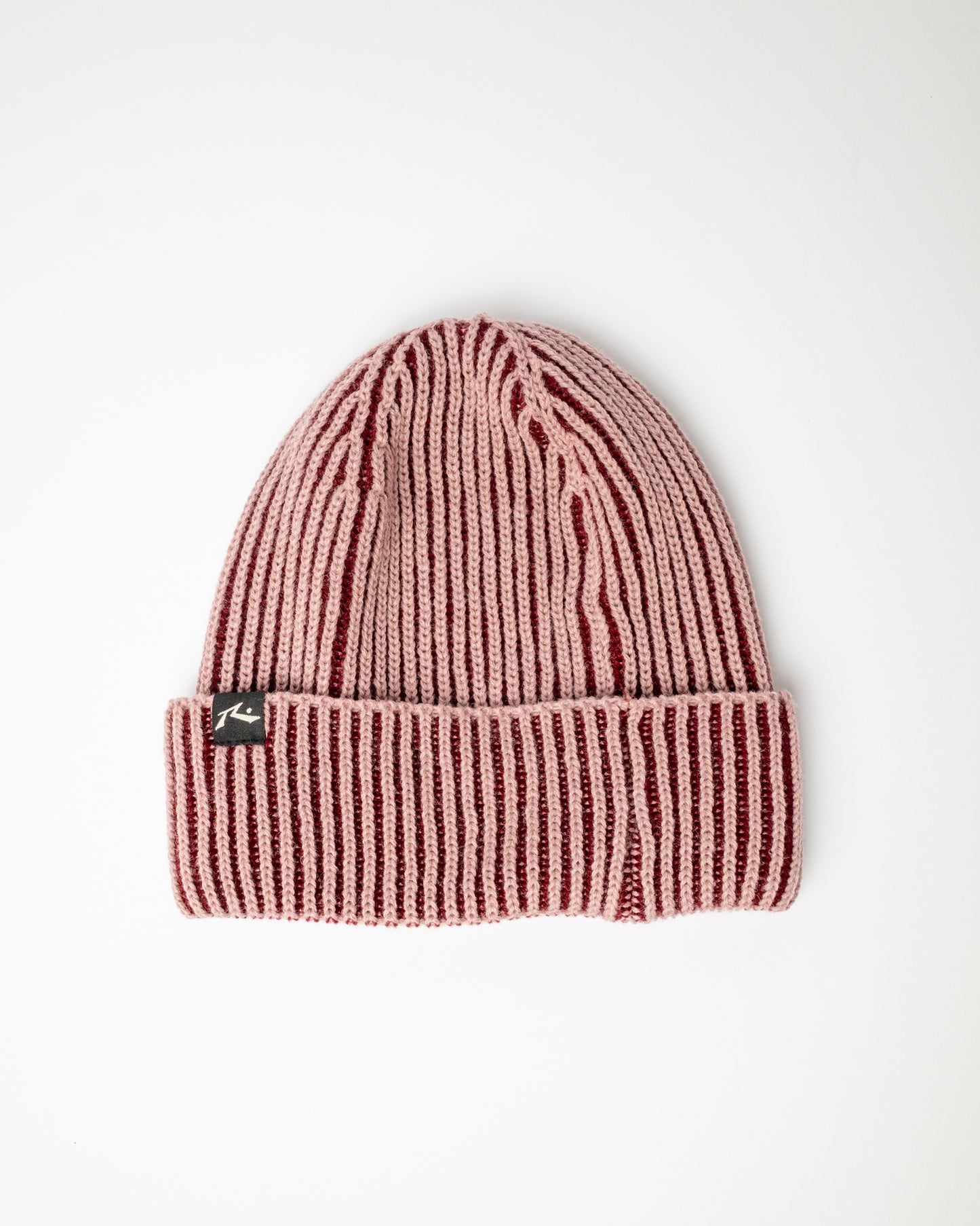 Gorro Lana Pixel Burgundy