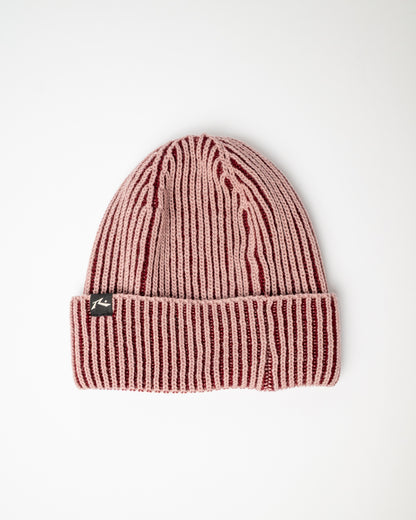 Gorro Lana Pixel Burgundy