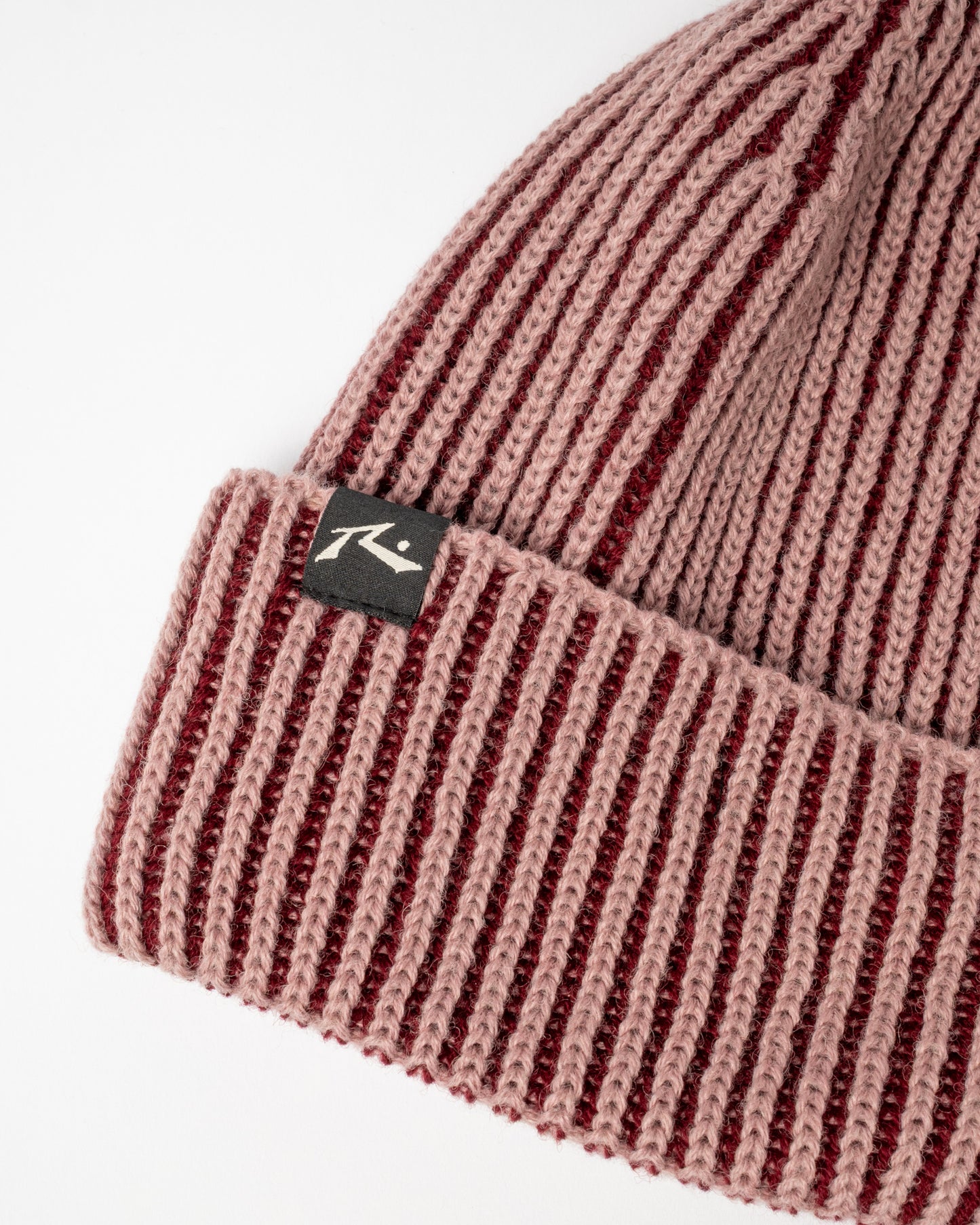 Gorro Lana Pixel Burgundy