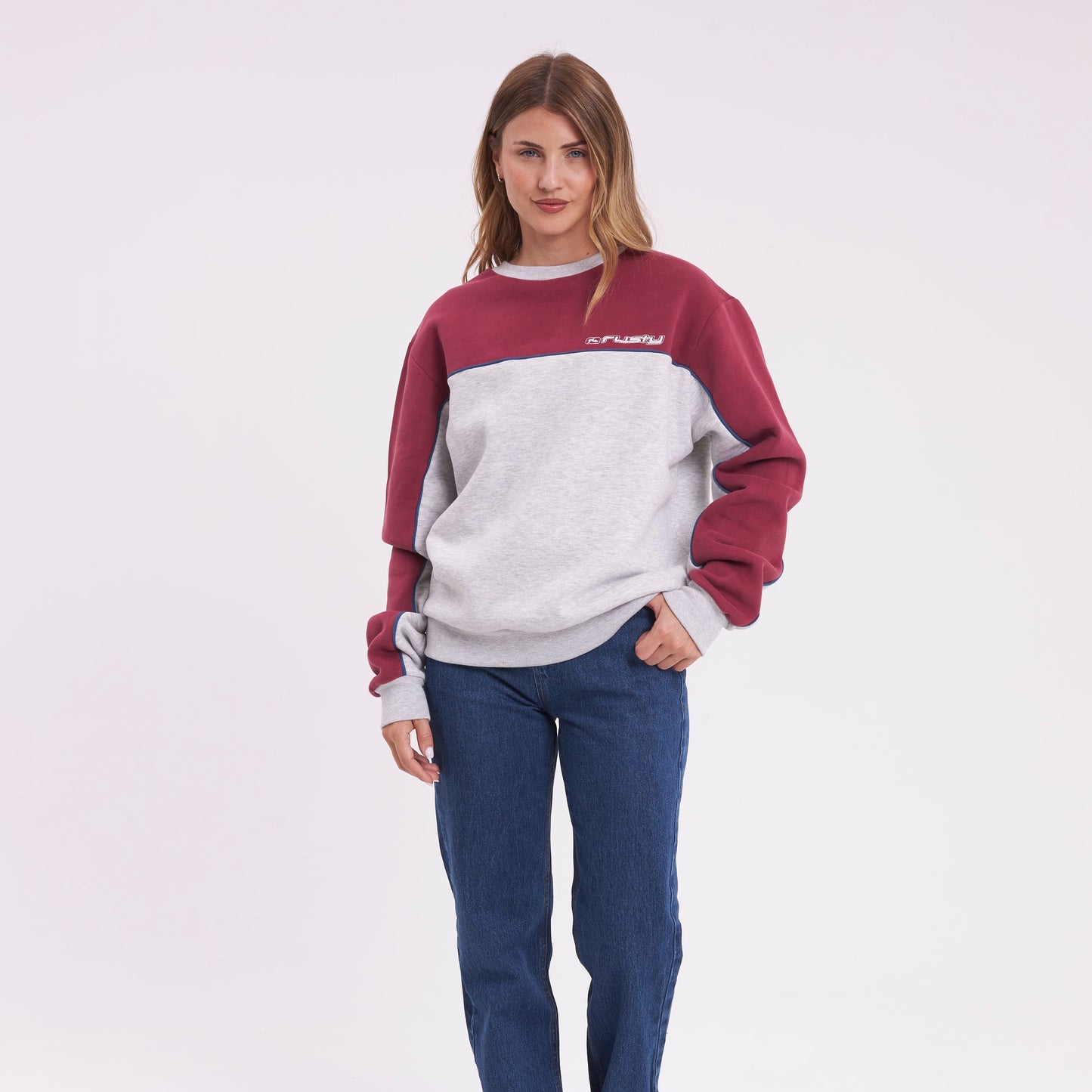 Buzo Polar Popped Panelled Grey Marle