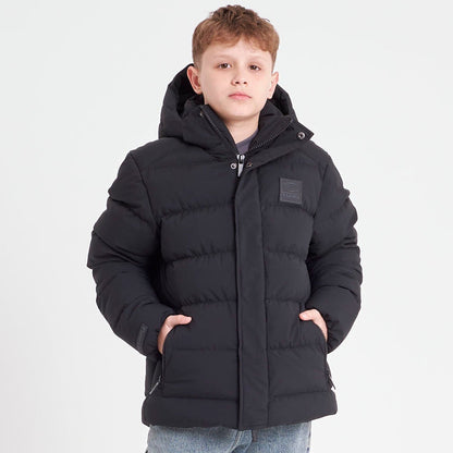 Campera Abrigo Pruffen Serie 2 Junior Black