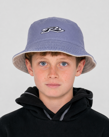 Pilusos Kick Flip Reversible Bucket Boys* China Blue