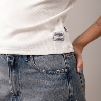 Remera R2K Raglan Skimmer Ld White