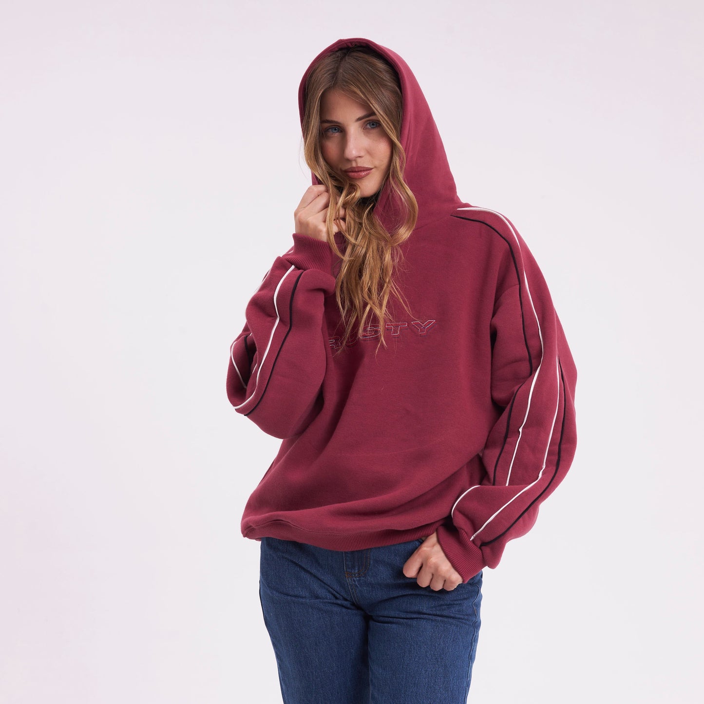 Canguro Red Raw Archival Oversized Rhubarb