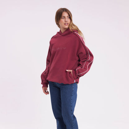 Canguro Red Raw Archival Oversized Rhubarb