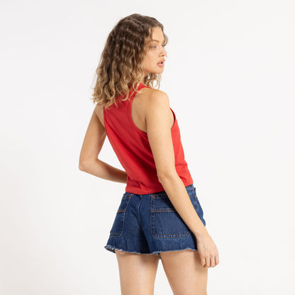 Musculosa Red Raw Archival Racer Saa