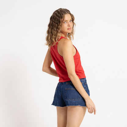 Musculosa Red Raw Archival Racer Saa