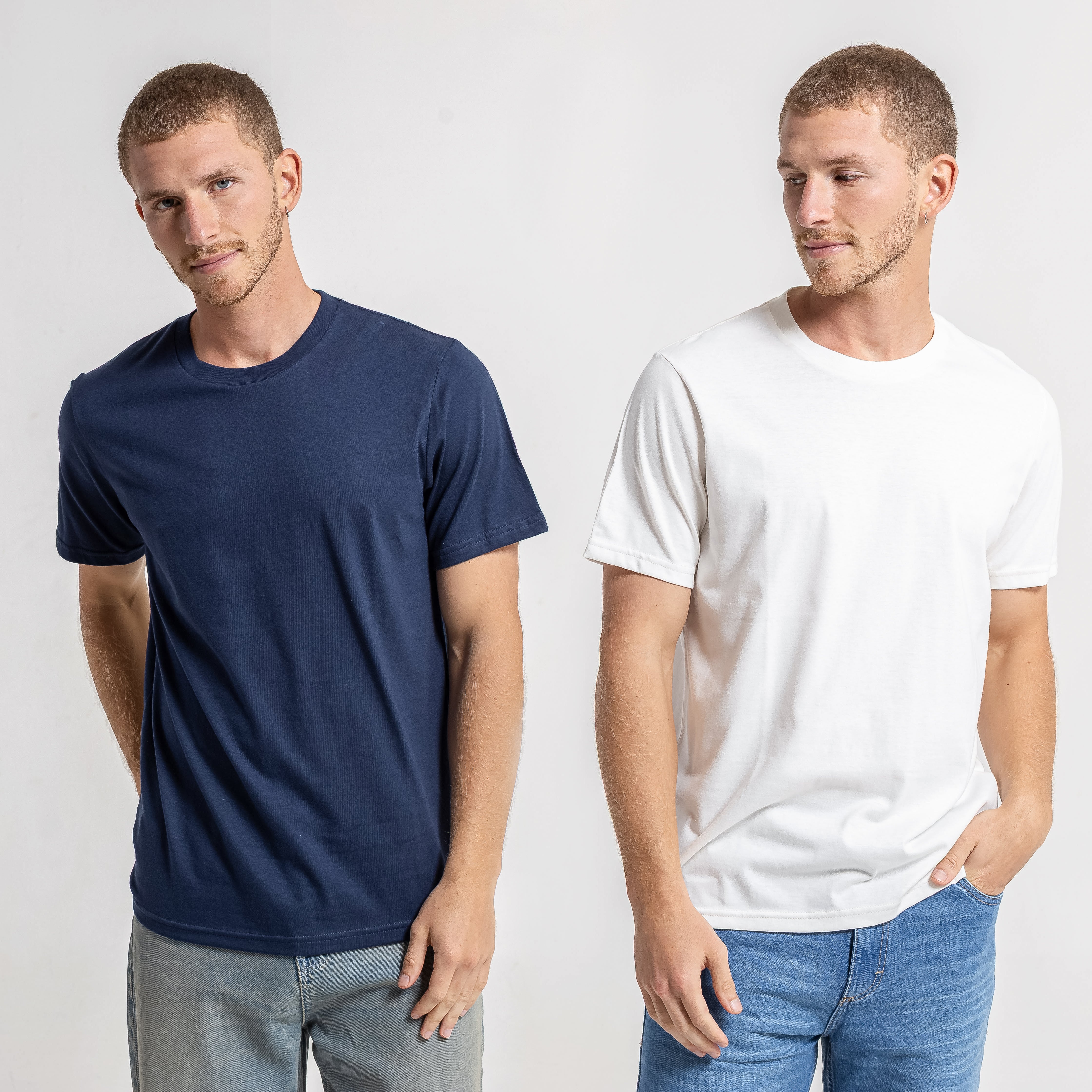 Remera All Day Pack X2 Surtido