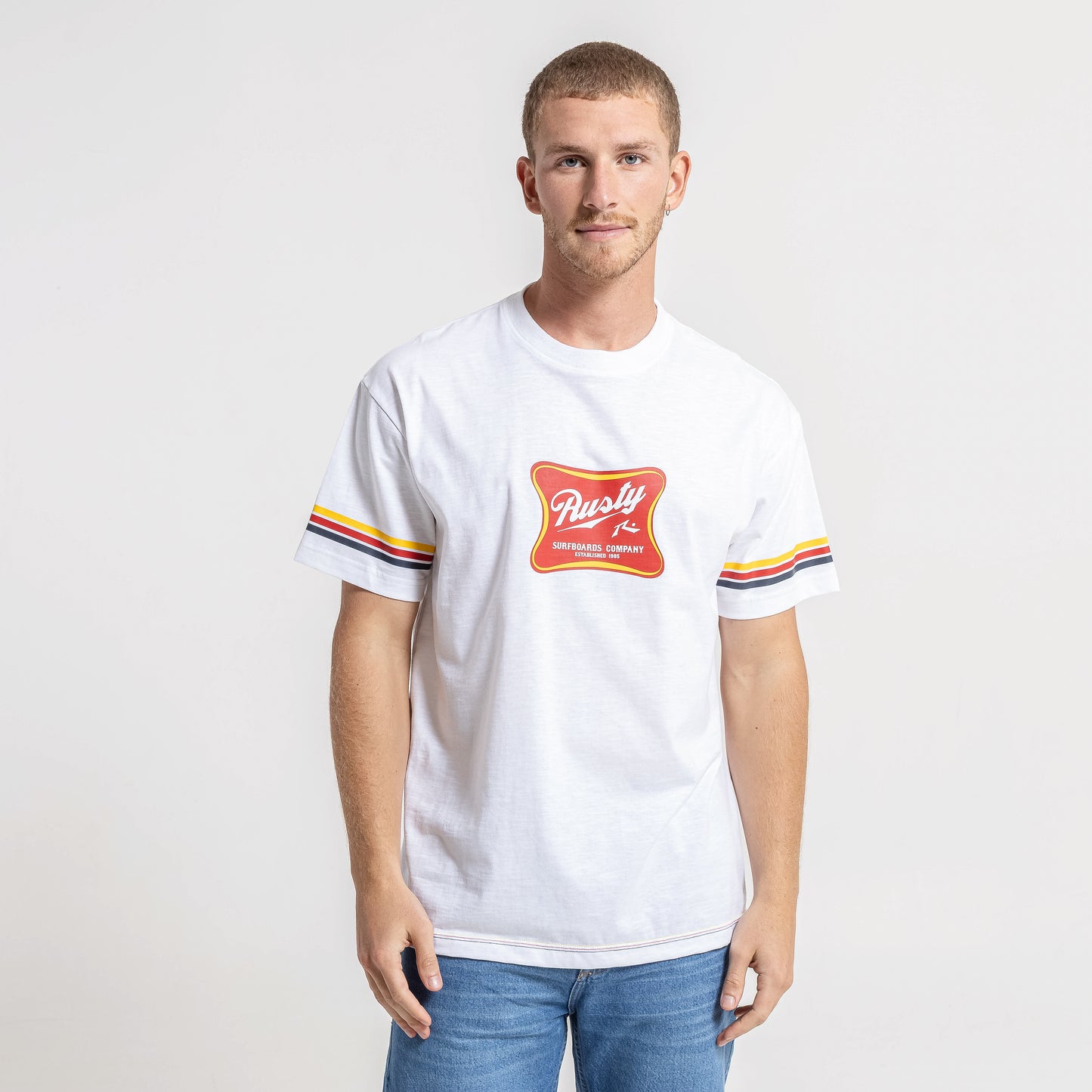 Remera Beer Off White