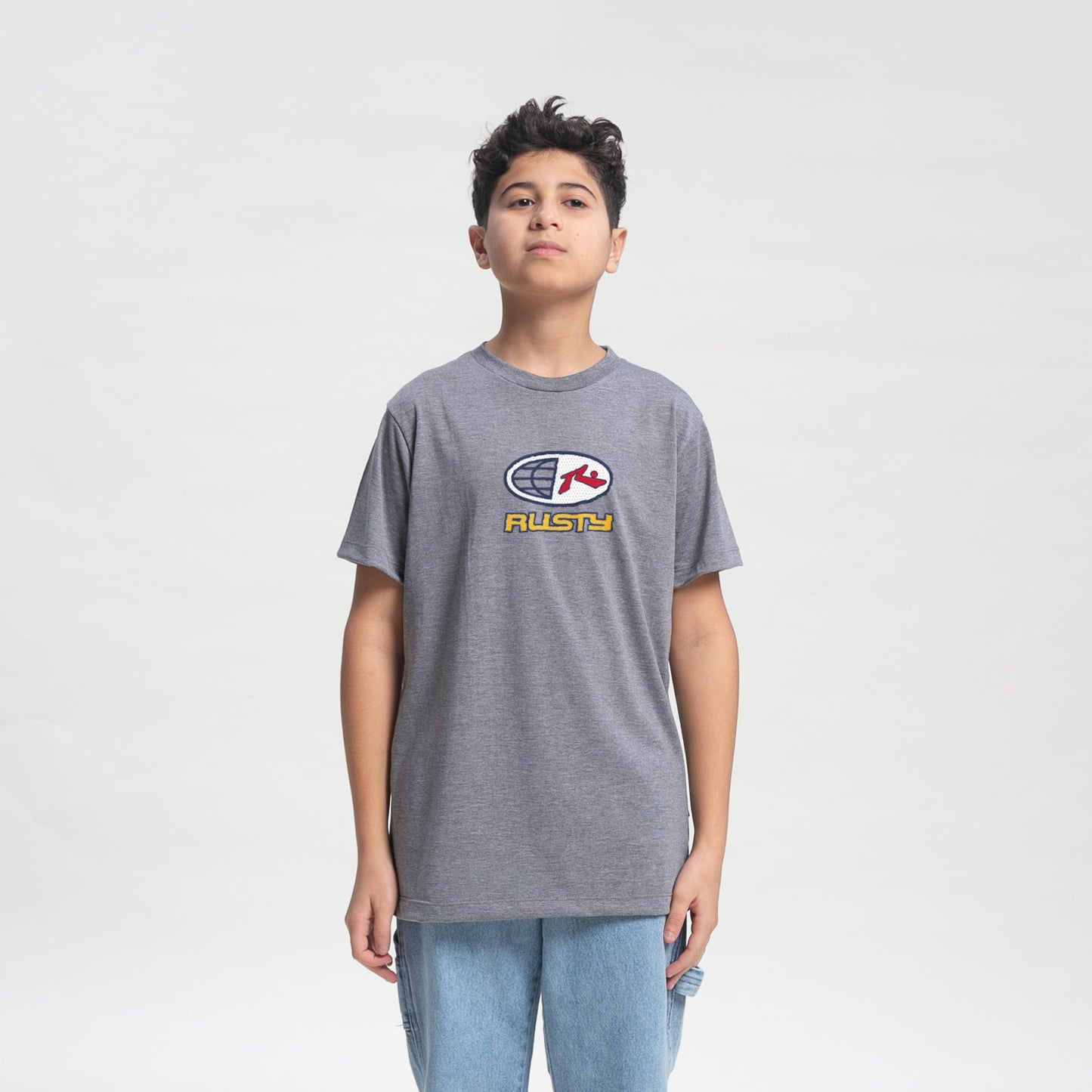 Remera Mc Coach Tee Jr Grey Marle