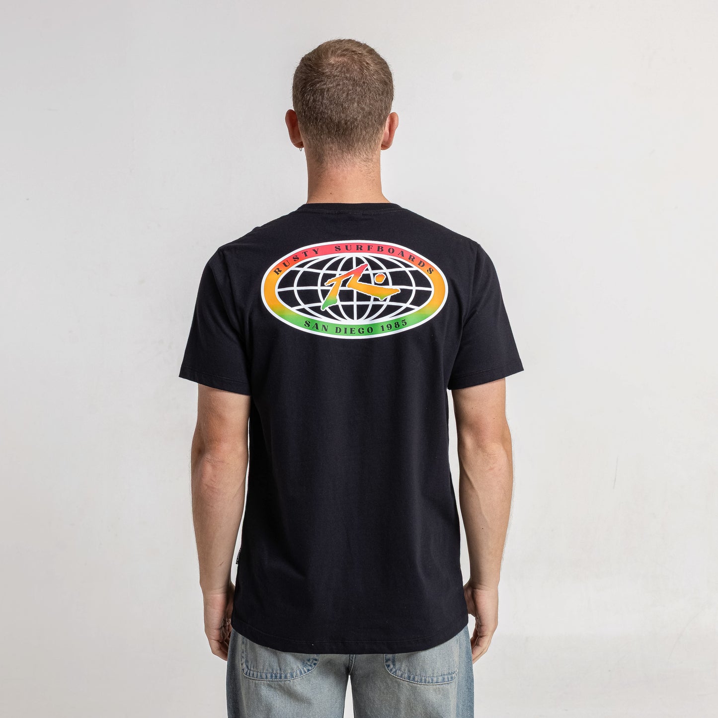 Remera Colors Of World Black