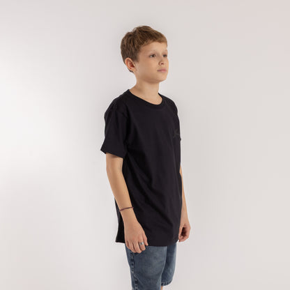 Remera Competition Junior Black/Black