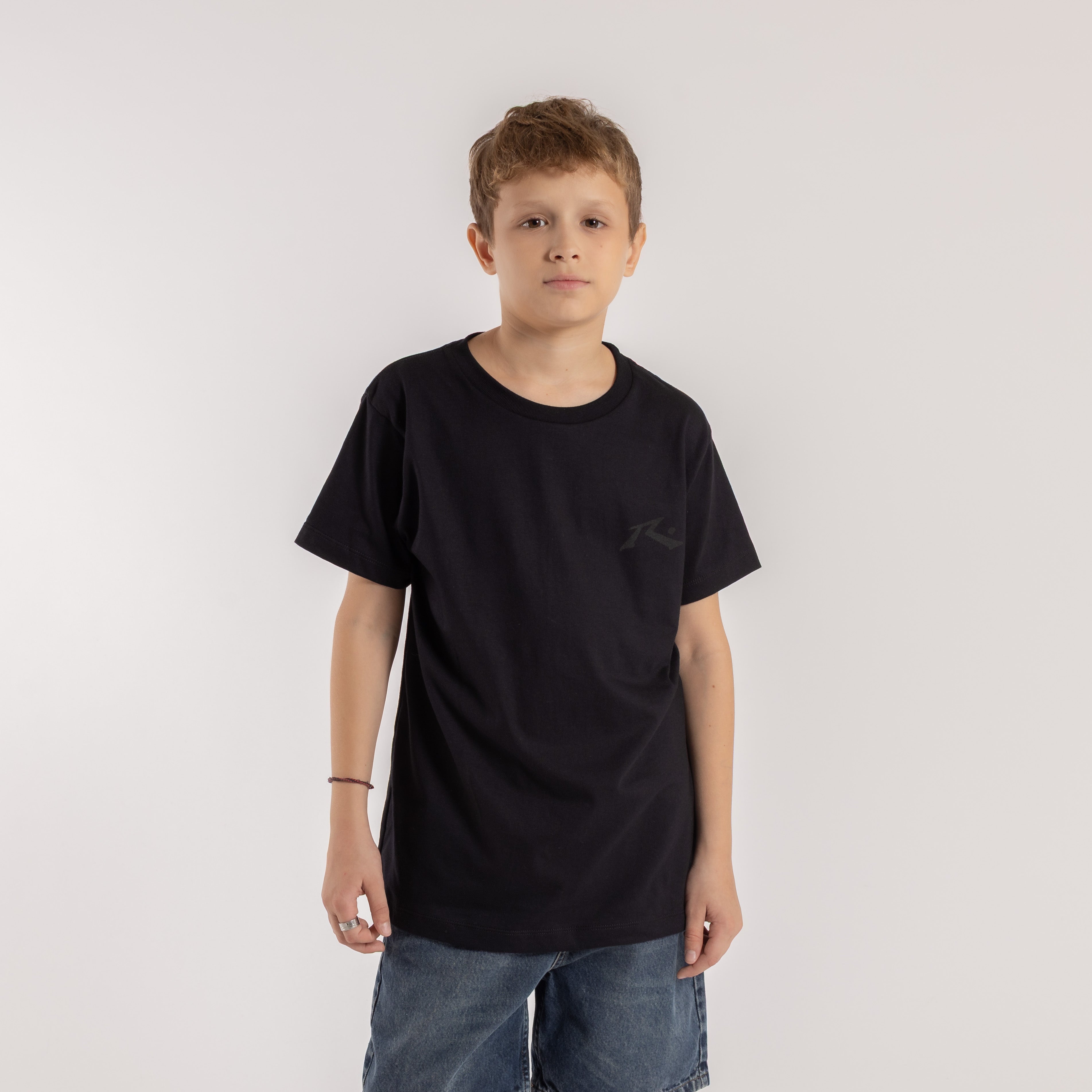 Remera Competition Junior Black/Black