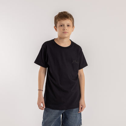 Remera Competition Junior Black/Black