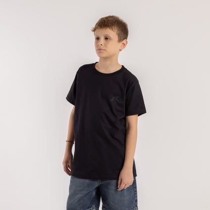 Remera Competition Junior Black/Black