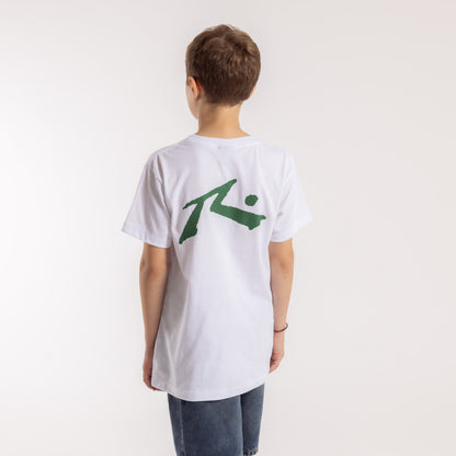 Remera Mc Rusty Competition Tee Jr White/Shadow Army