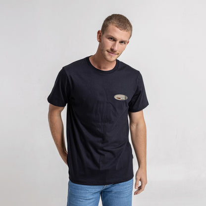 Remera Faden Black