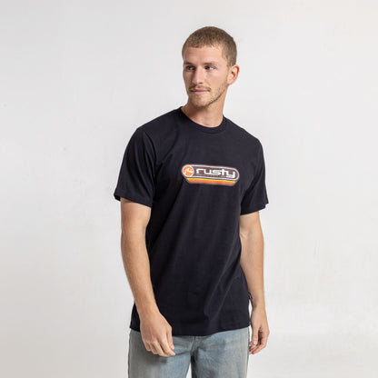 Remera Half Moon Black