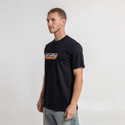 Remera Half Moon Black