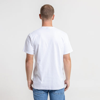 Remera Half Moon White