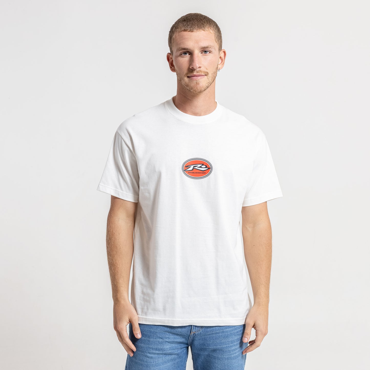 Remera Highway 405 Superbig Ecru