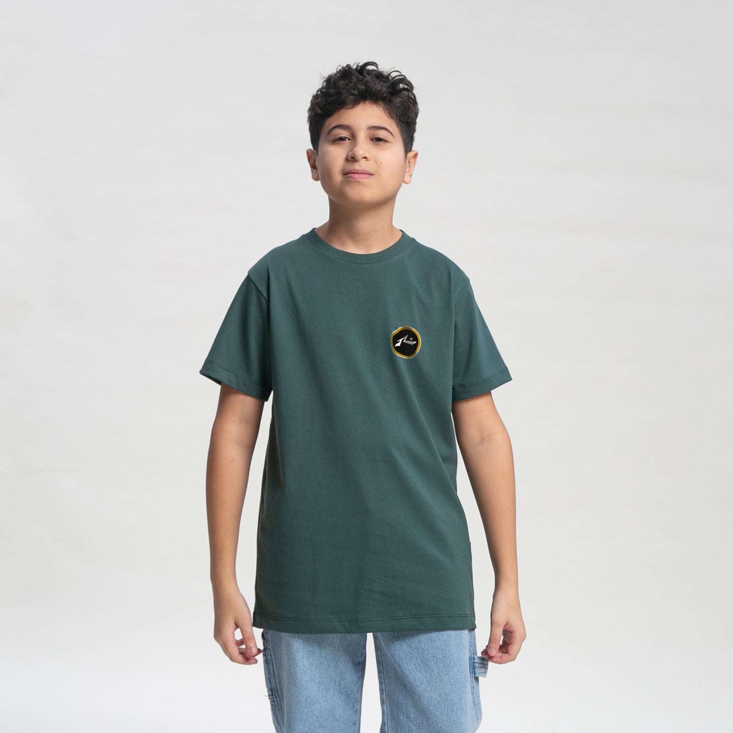 Remera Mc Incauted Tee Jr Trekking Green