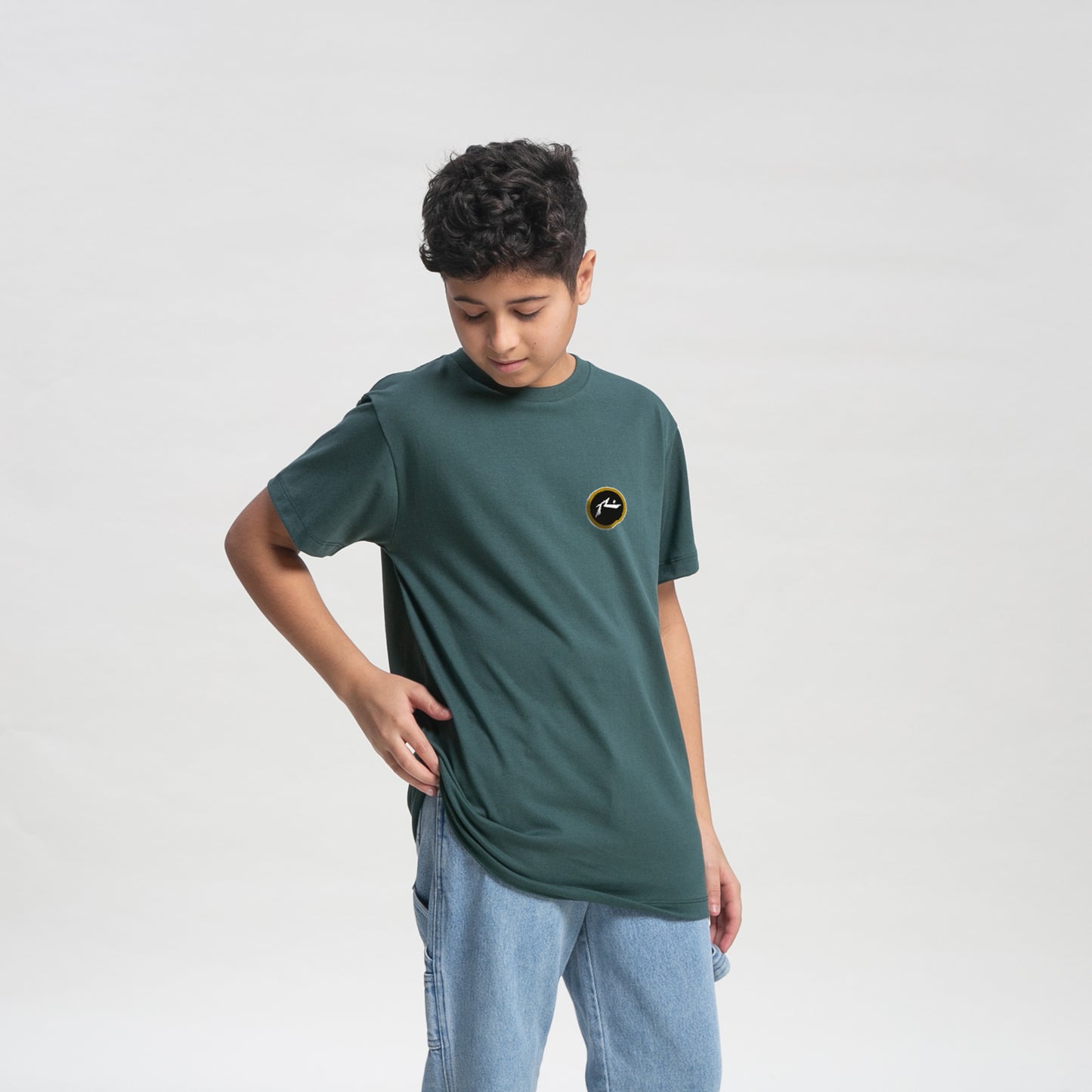 Remera Mc Incauted Tee Jr Trekking Green