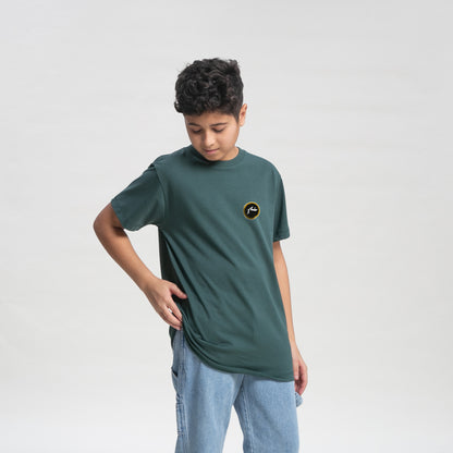 Remera Mc Incauted Tee Jr Trekking Green