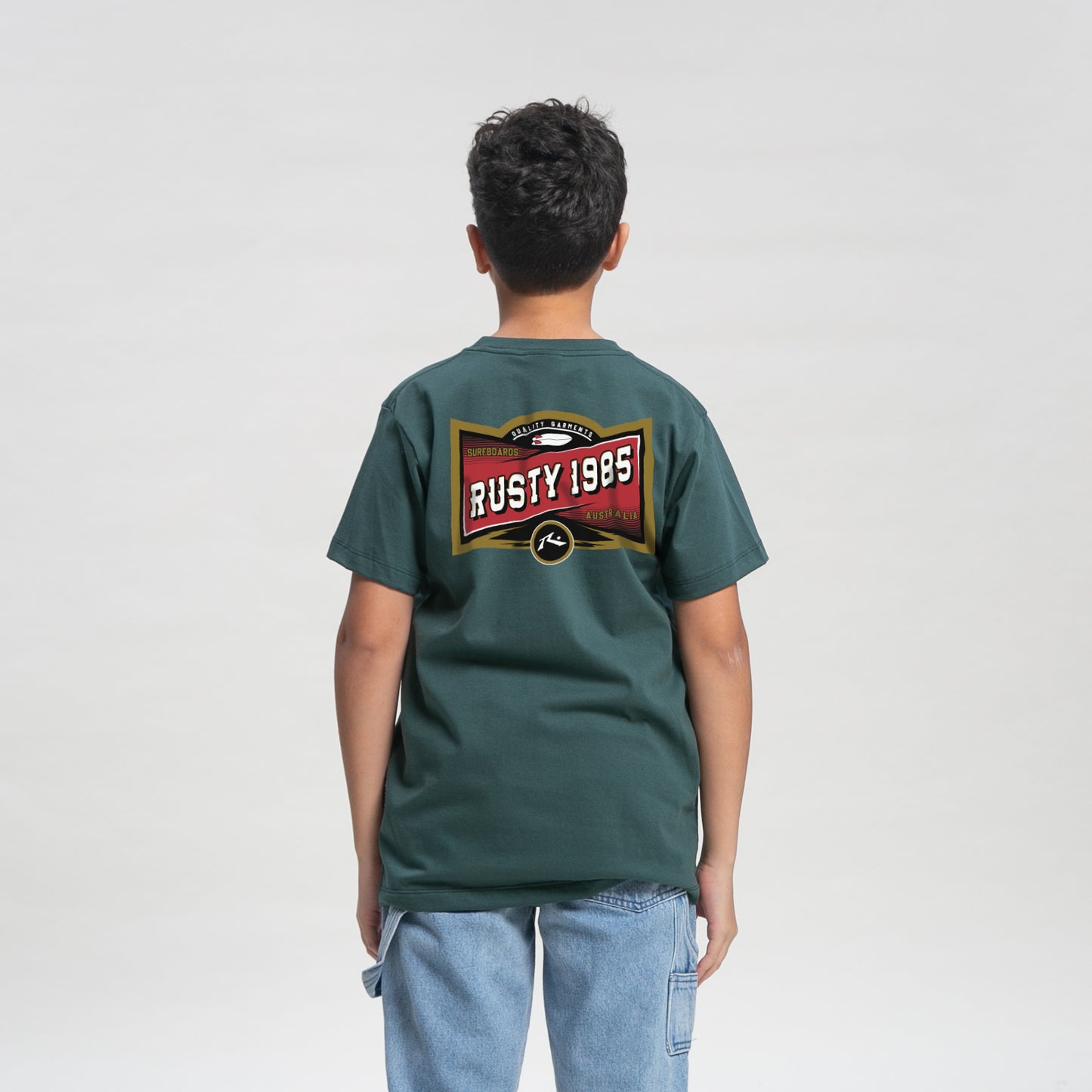 Remera Mc Incauted Tee Jr Trekking Green