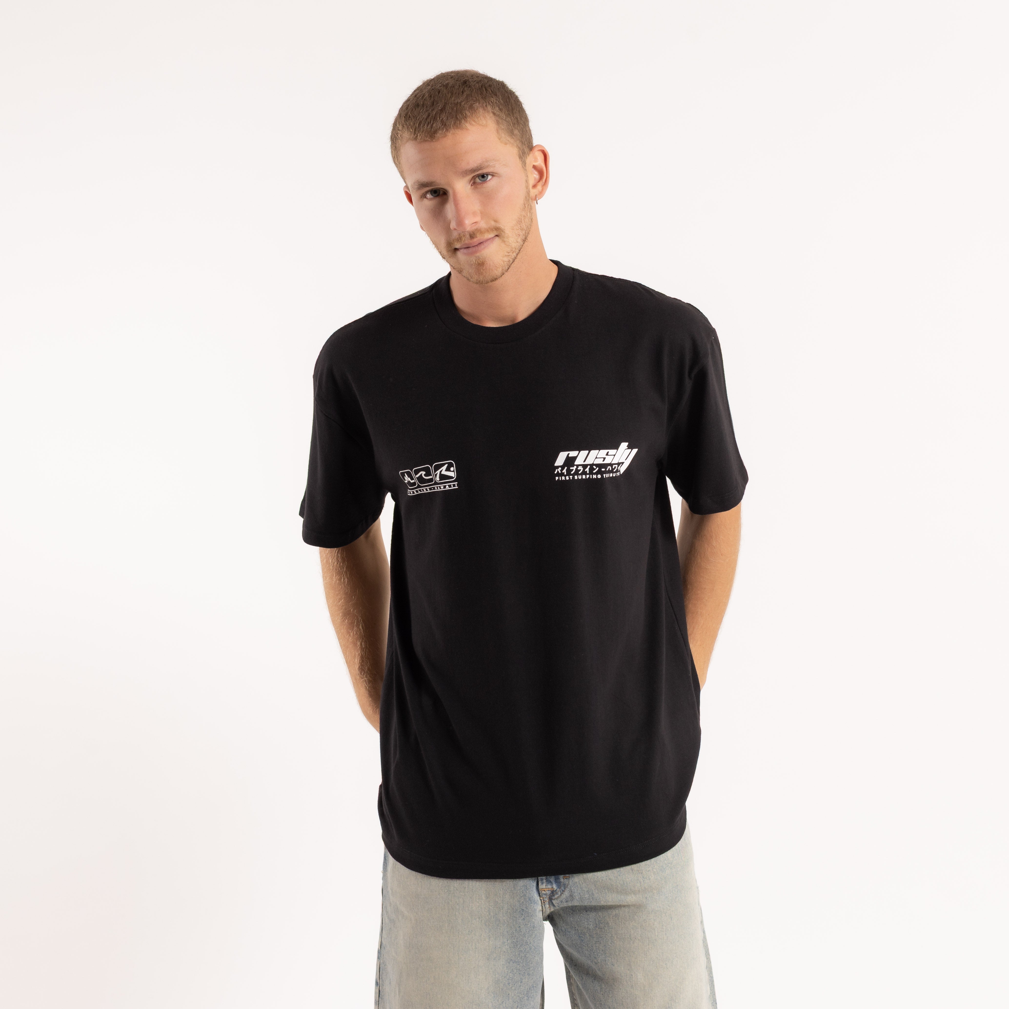 Remera Kagoshima Megabig Black