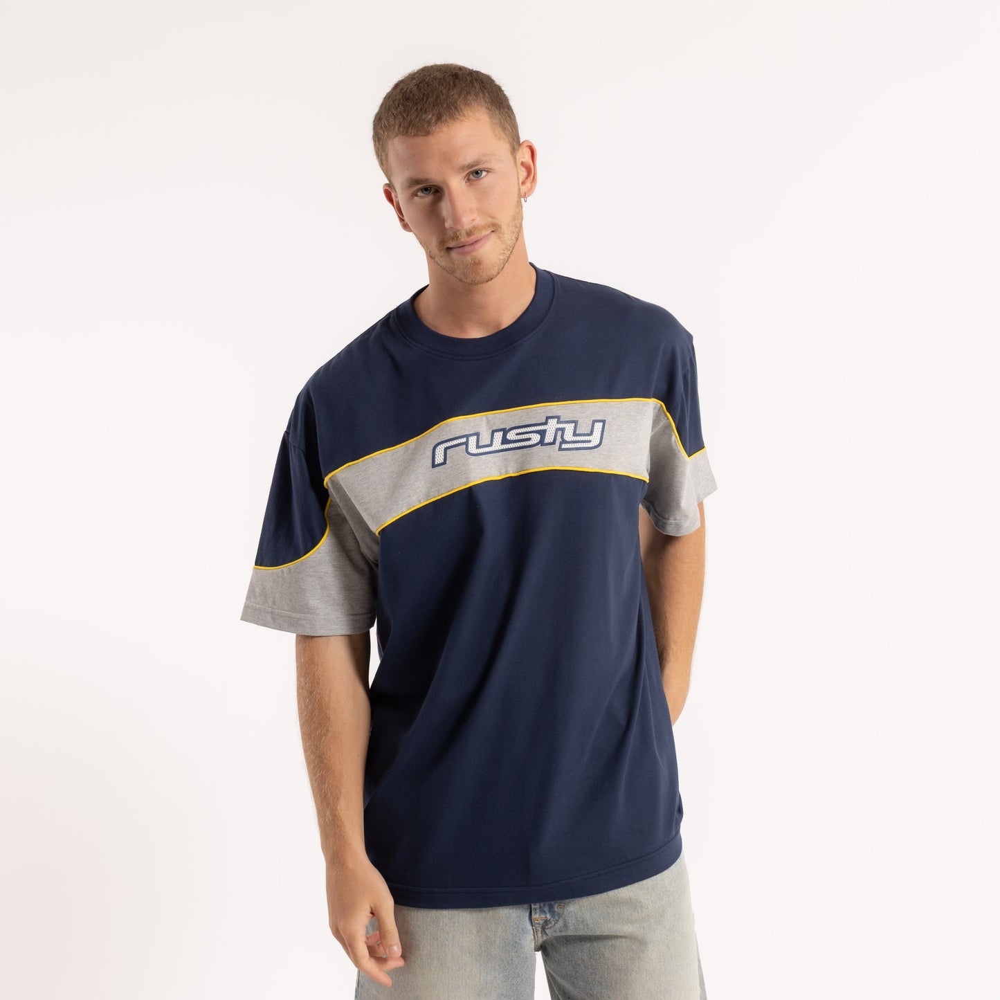 Remera Kinetic Navy Blue