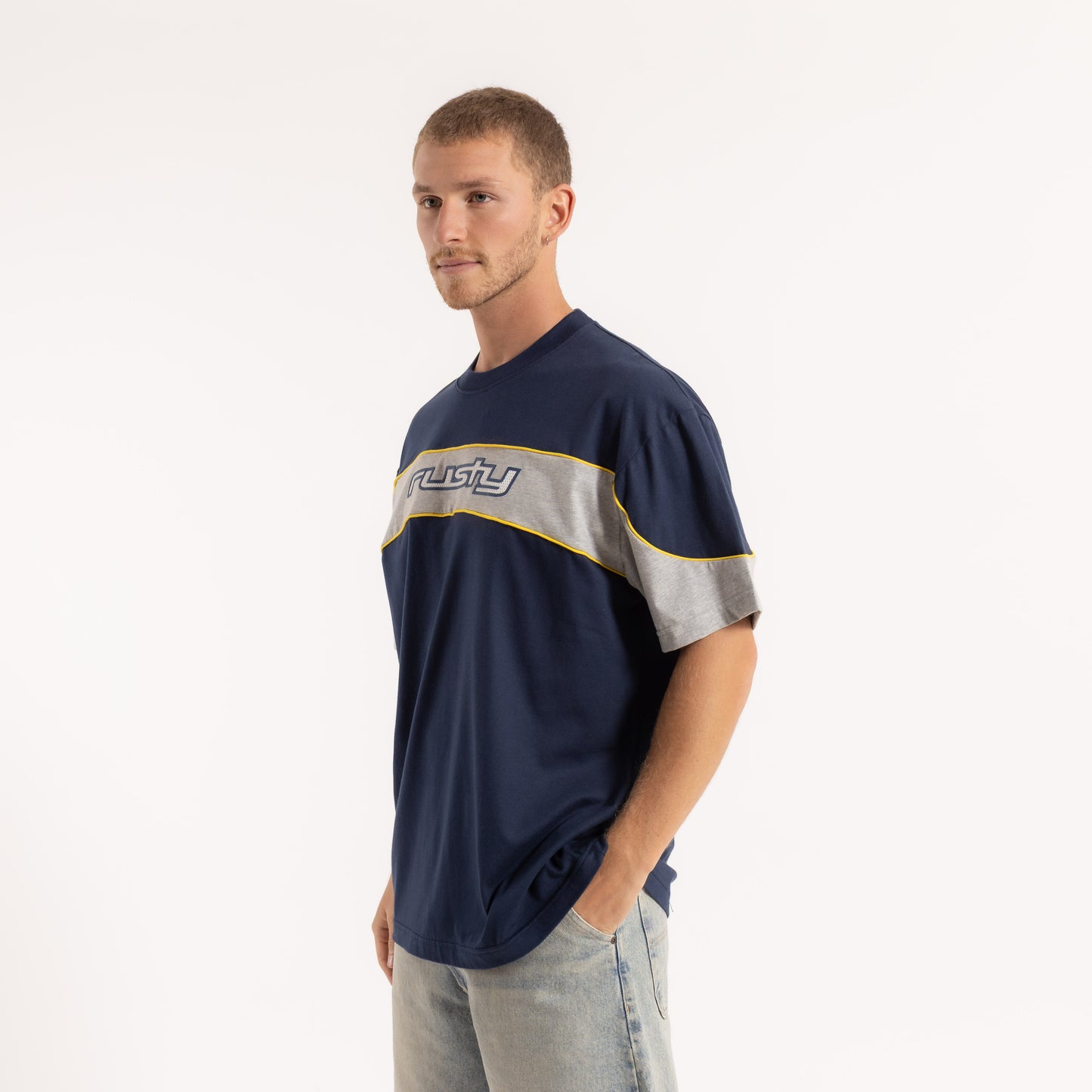 Remera Kinetic Navy Blue
