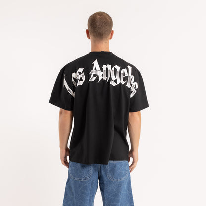 Remera L.A. Superbig Black