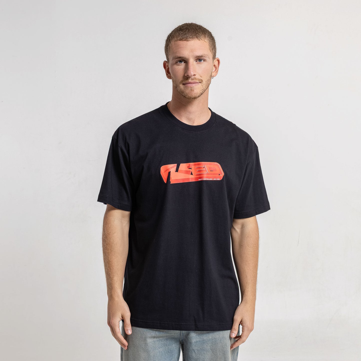 Remera Logo Town Black