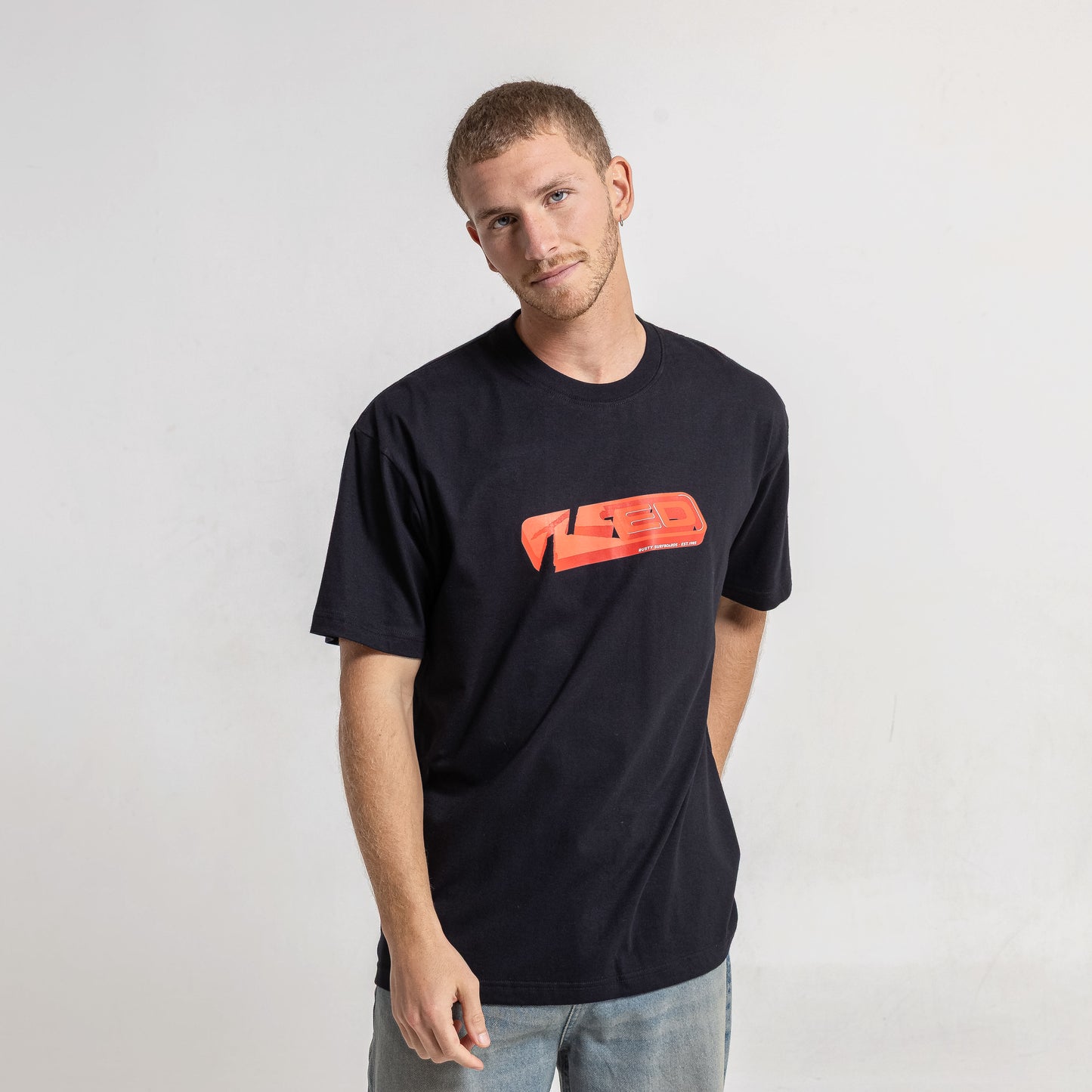 Remera Logo Town Black