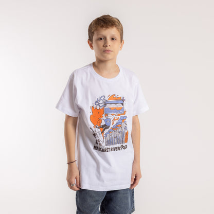 Remera Margaret River 25 Serie 2 Junior White