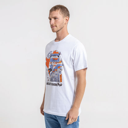 Remera Margaret River 25 Serie 2 White