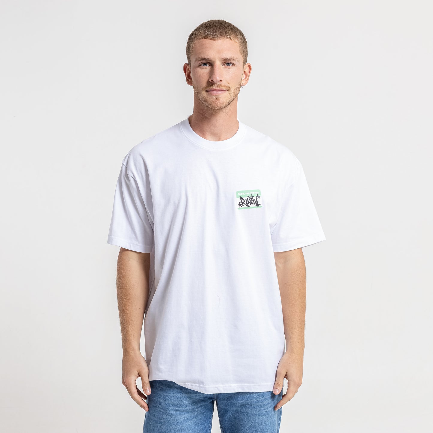 Remera My Name Is White