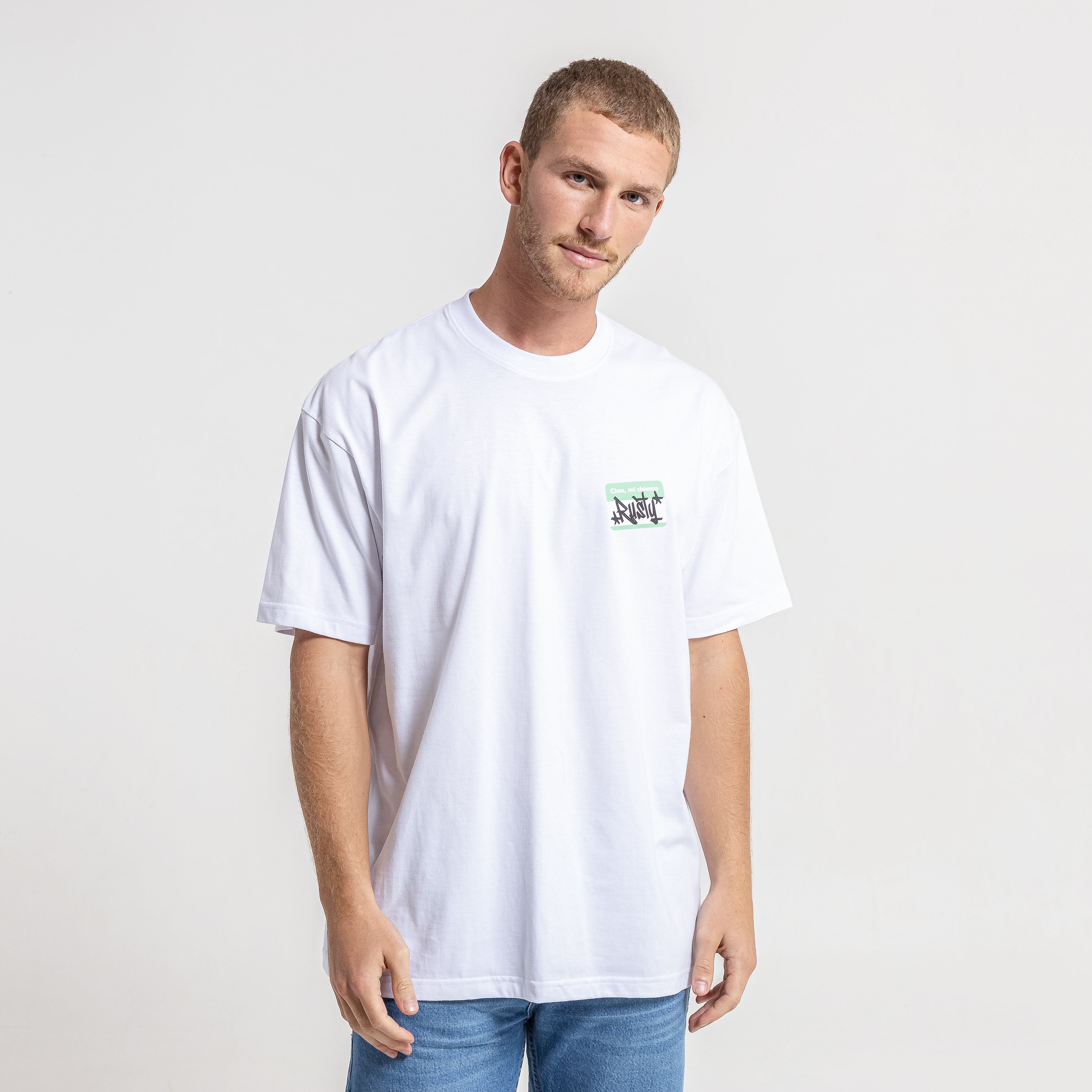 Remera My Name Is White