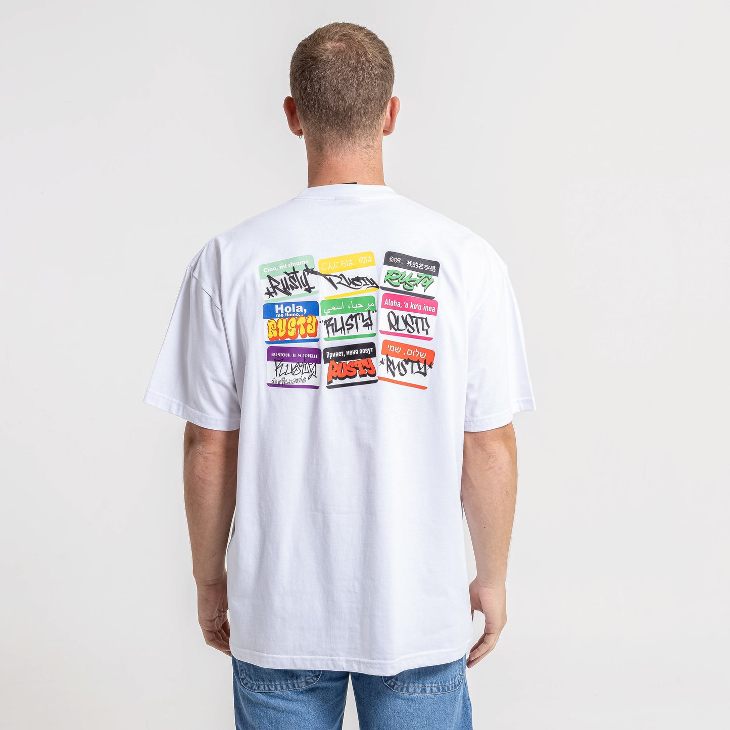 Remera My Name Is White