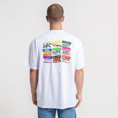 Remera My Name Is White