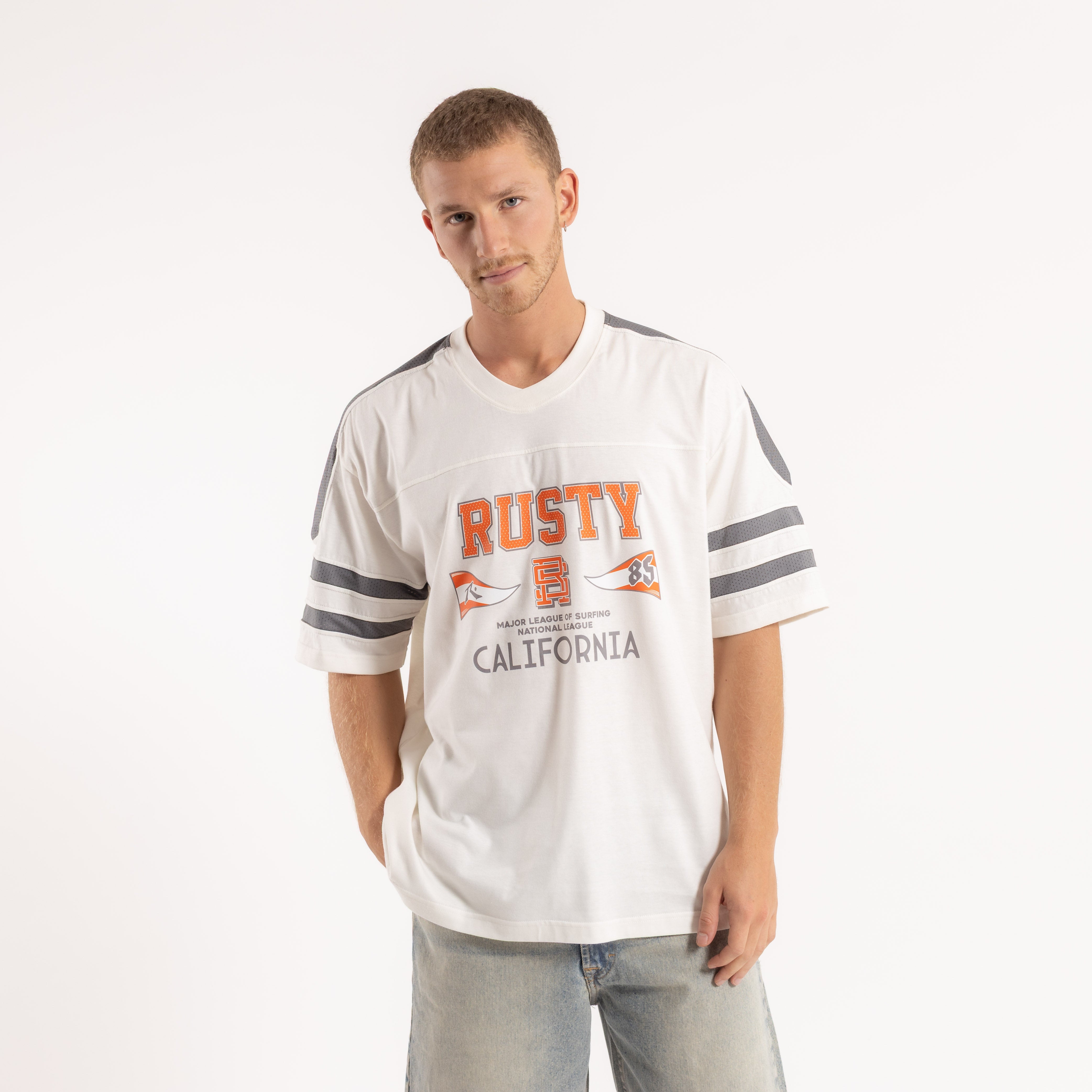 Remera New Makenz Ecru