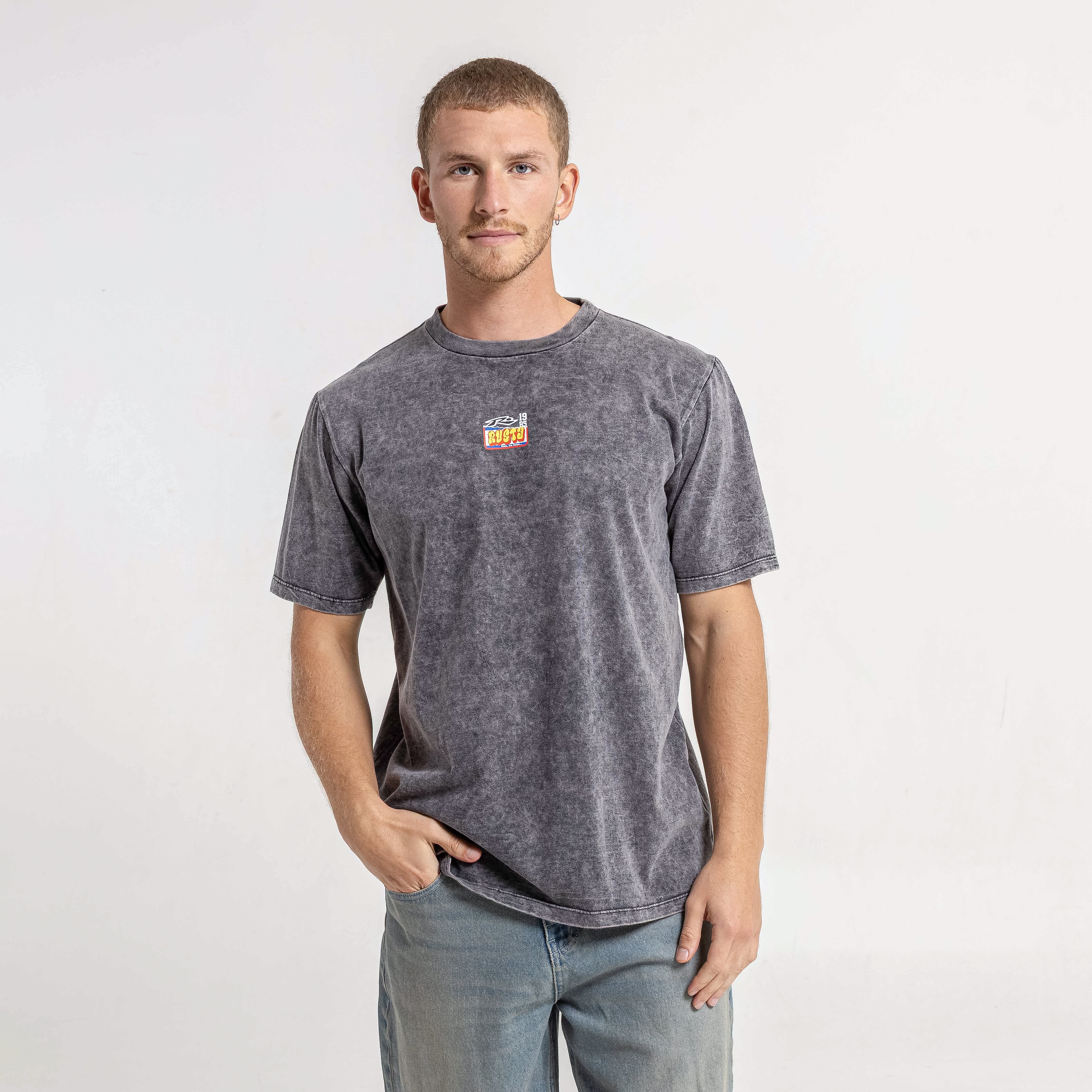 Remera Patching Process Black