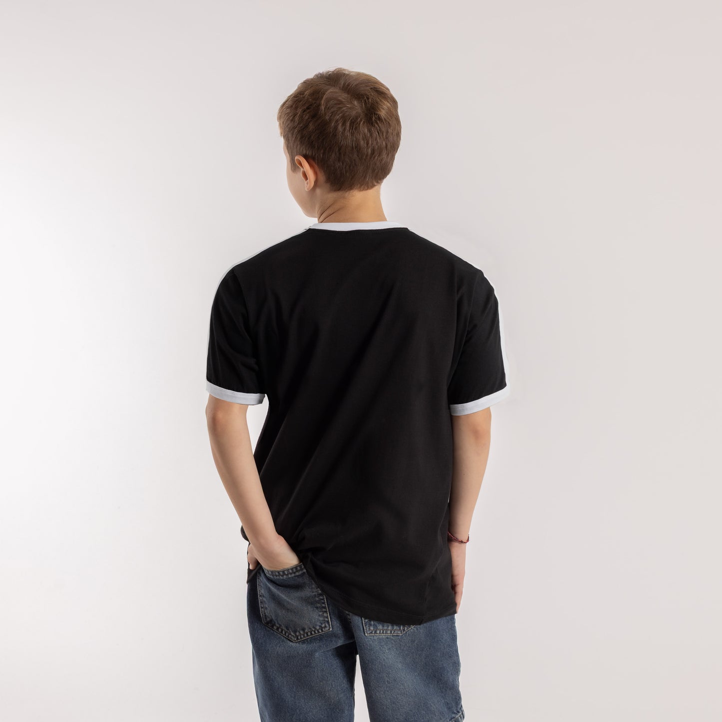 Remera Poppa Junior Black