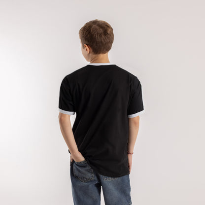 Remera Poppa Junior Black