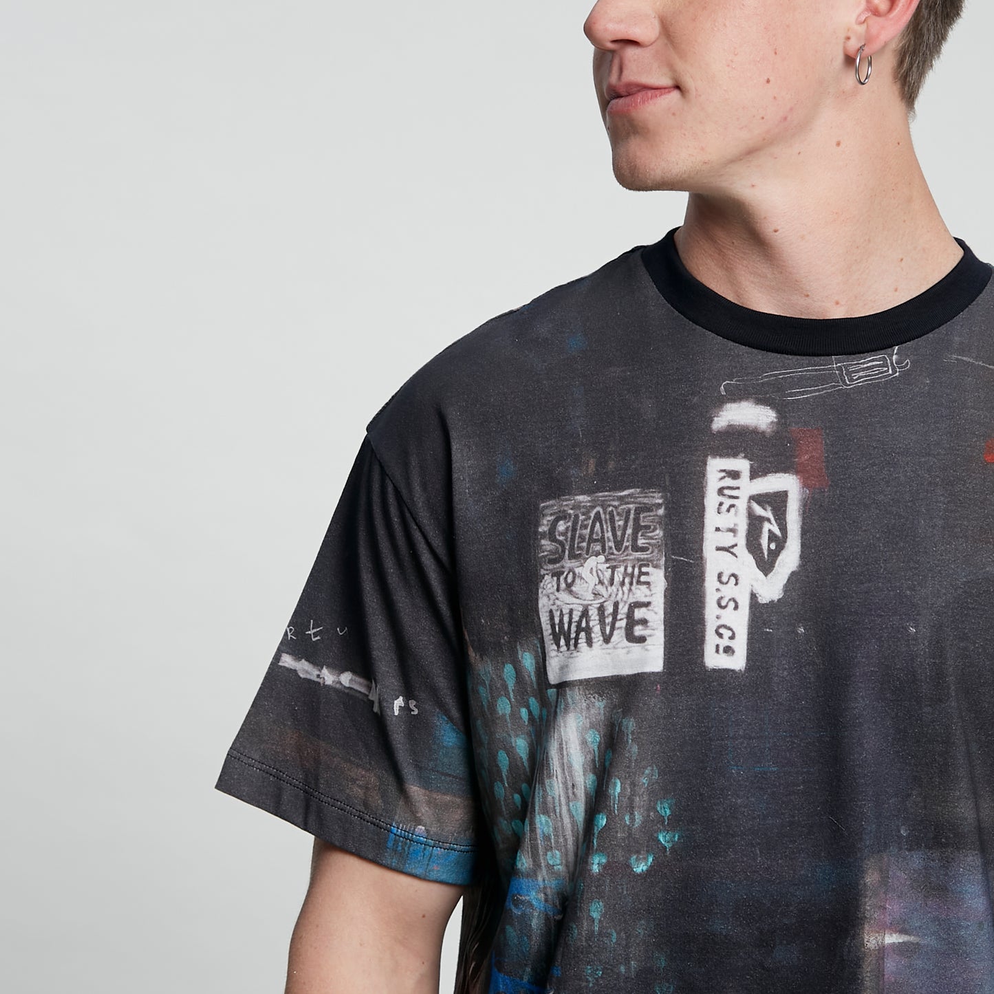 Remera Mc Slave To The Wave Tee Fullprint