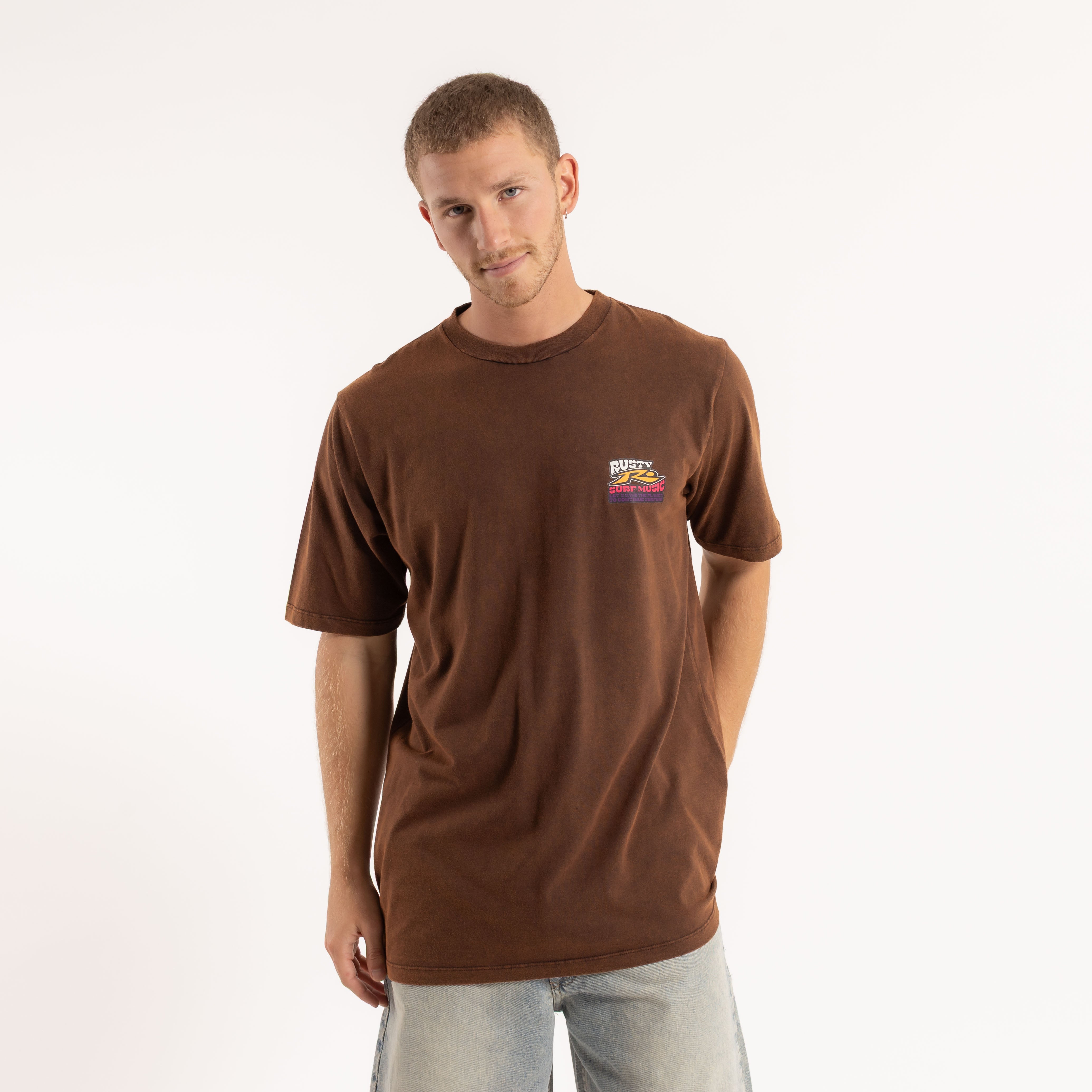 Remera Stp Process Brown